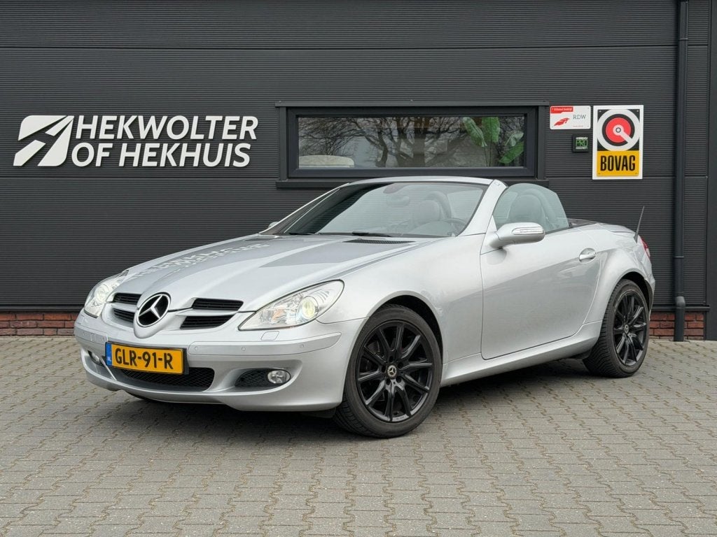 Mercedes-Benz SLK 200 K. | Cruise | Leder | Nek/Stoel verwar, Gebruikt, 4 cilinders, 1796 cc, 163 pk
