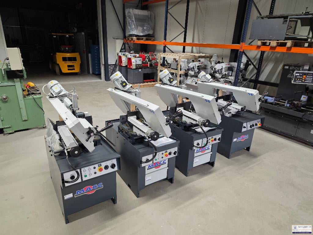 Bandzaagmachine MACC lintzaagmachine uit voorraad 400V, Doe-het-zelf en Verbouw, Ophalen, 70 mm of meer, Nieuw, MACC