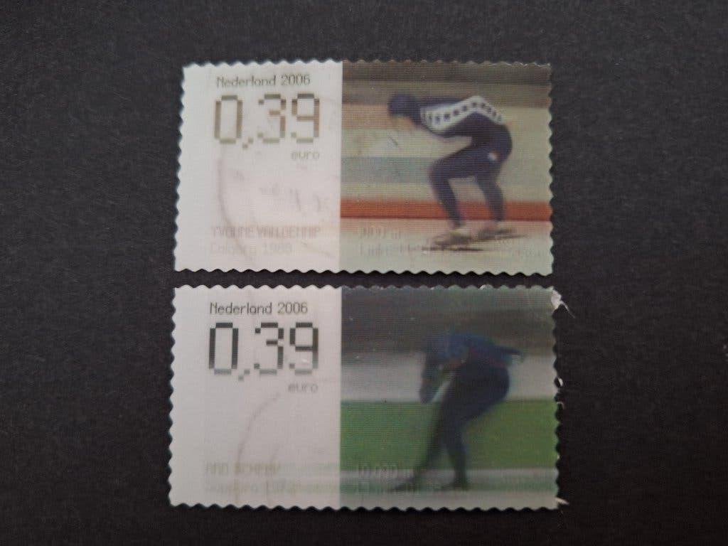 2006 Going for Gold – NVPH 2415/16 – Gebr., Ophalen of Verzenden, Na 1940, Gestempeld
