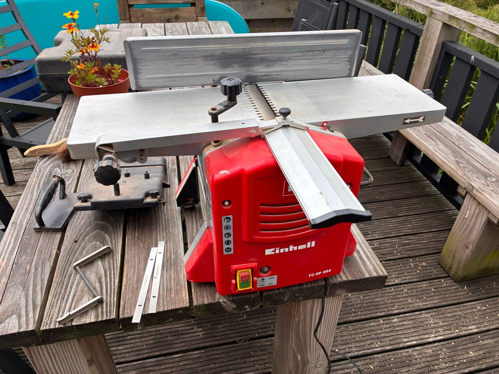 Einhell TC-SP 204 Vlak- en Vandiktebank, Ophalen of Verzenden, Gebruikt