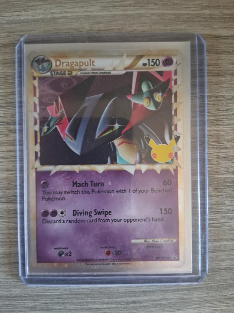 Pokemon Dragapult, Ophalen, Zo goed als nieuw, Losse kaart