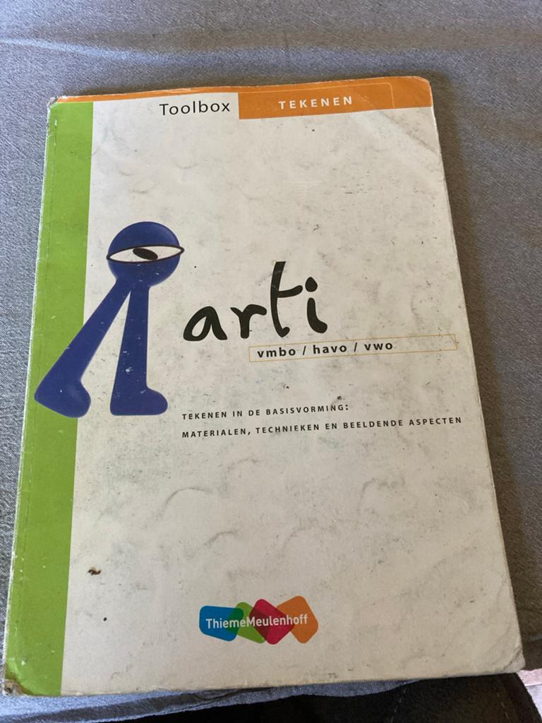 Toolbox Tekenen Arti VMBO HAVO VWO ThiemeMeulenhoff, Boeken, Ophalen of Verzenden, Gelezen, VMBO, Tekenen