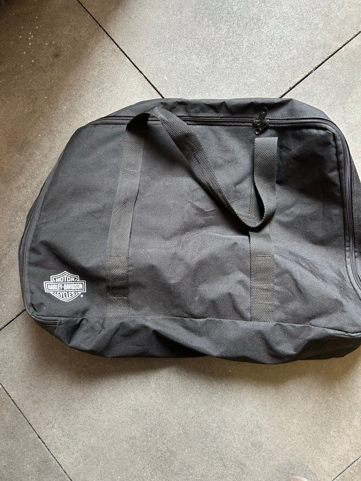 Harley-Davidson Motortas - Zwart, Motoren, Accessoires | Koffers en Tassen, Ophalen, Gebruikt