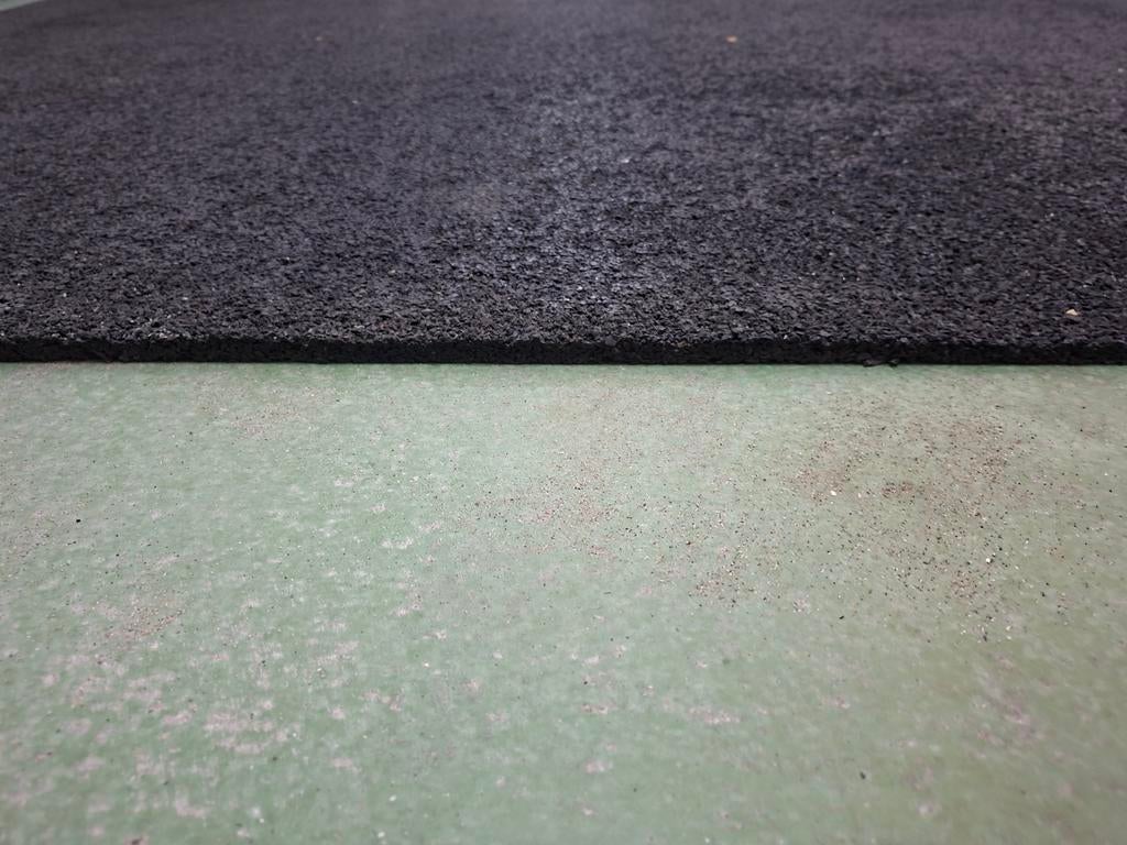 Rubber mat 15,5 mm, Ophalen, Gebruikt, Zwart, Overige typen