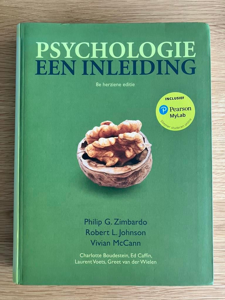 Vivian McCann - Psychologie een inleiding 8e herziene editie, Boeken, Ophalen, Nieuw, Ontwikkelingspsychologie, Vivian McCann; Philip Zimbardo; Robert Johnson
