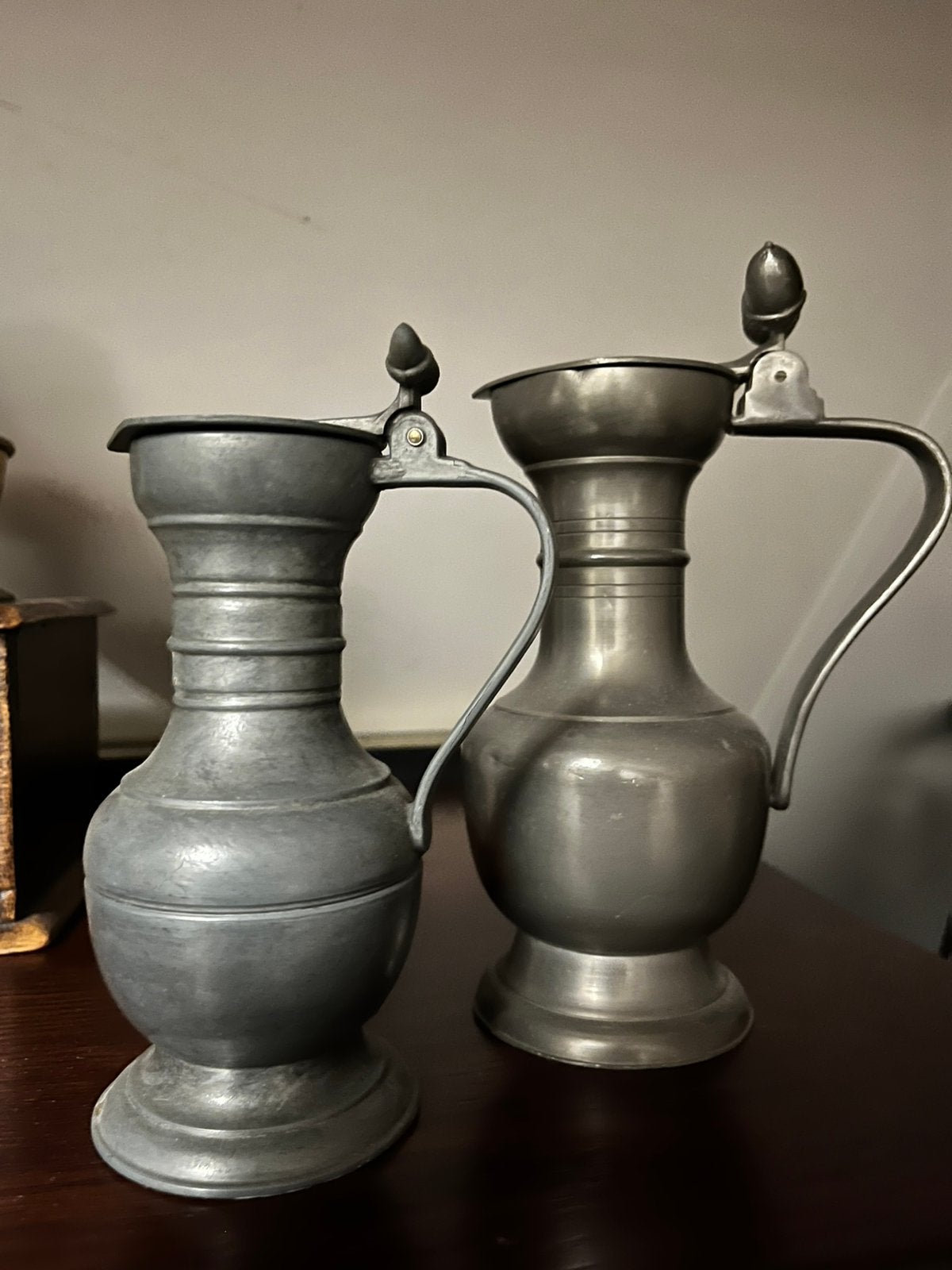 Twee eikeltjes kannen zgan, Antiek en Kunst, Ophalen of Verzenden