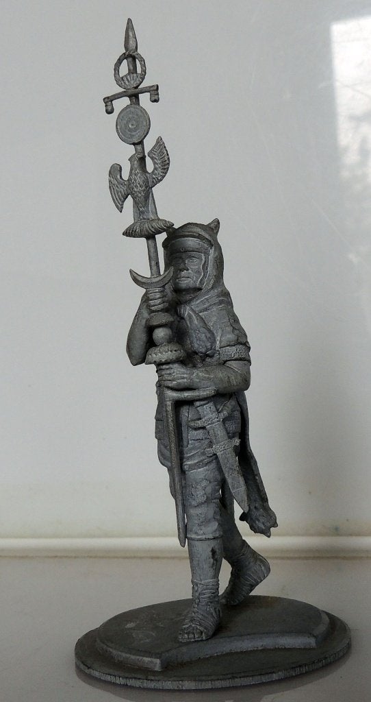 90 mm romeinse signifer metaal, Ophalen of Verzenden
