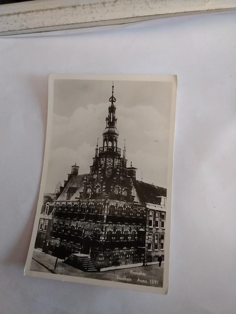 FRANEKER. STADHUIS ANNO 1591, Verzamelen, Ansichtkaarten | Nederland, Ophalen of Verzenden, Voor 1920, Friesland