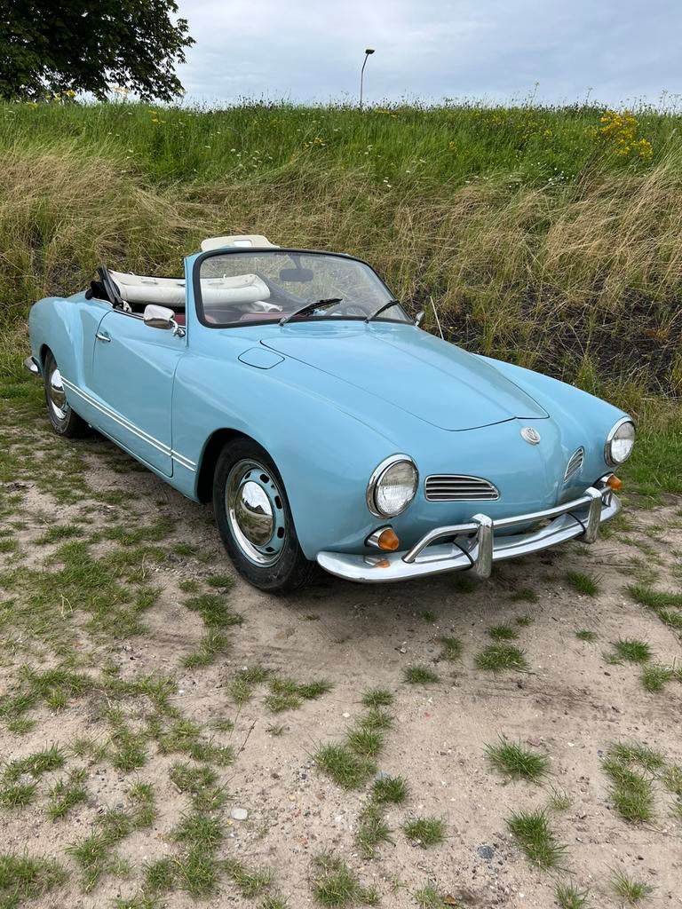 Te koop Karmann Ghia Cabrio 1969, Achterwielaandrijving, Cabriolet, Overige kleuren, Handgeschakeld