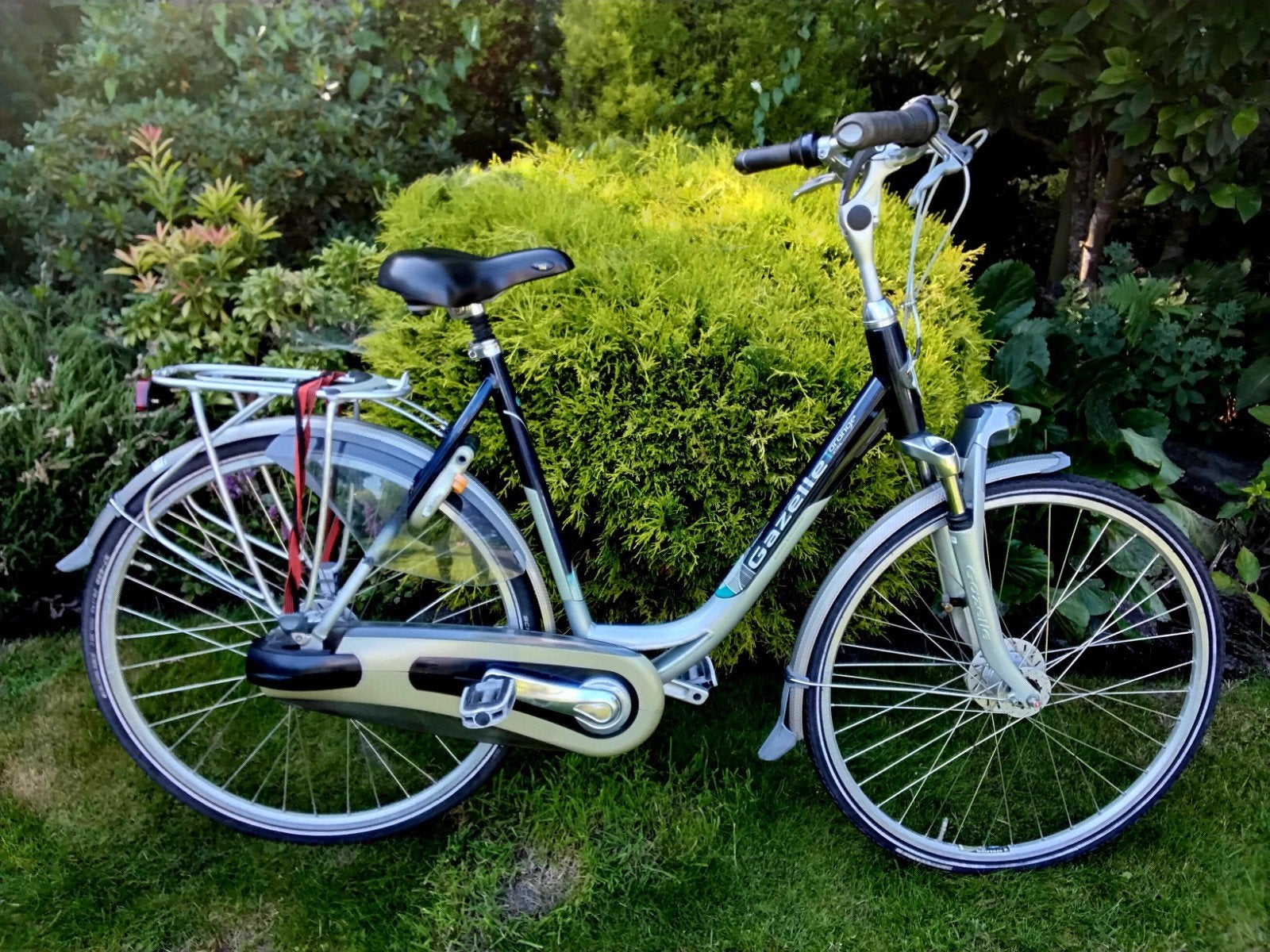 Nette Gazelle Orange Xtra damesfiets, Ophalen, Gebruikt, Versnellingen, 56 cm of meer