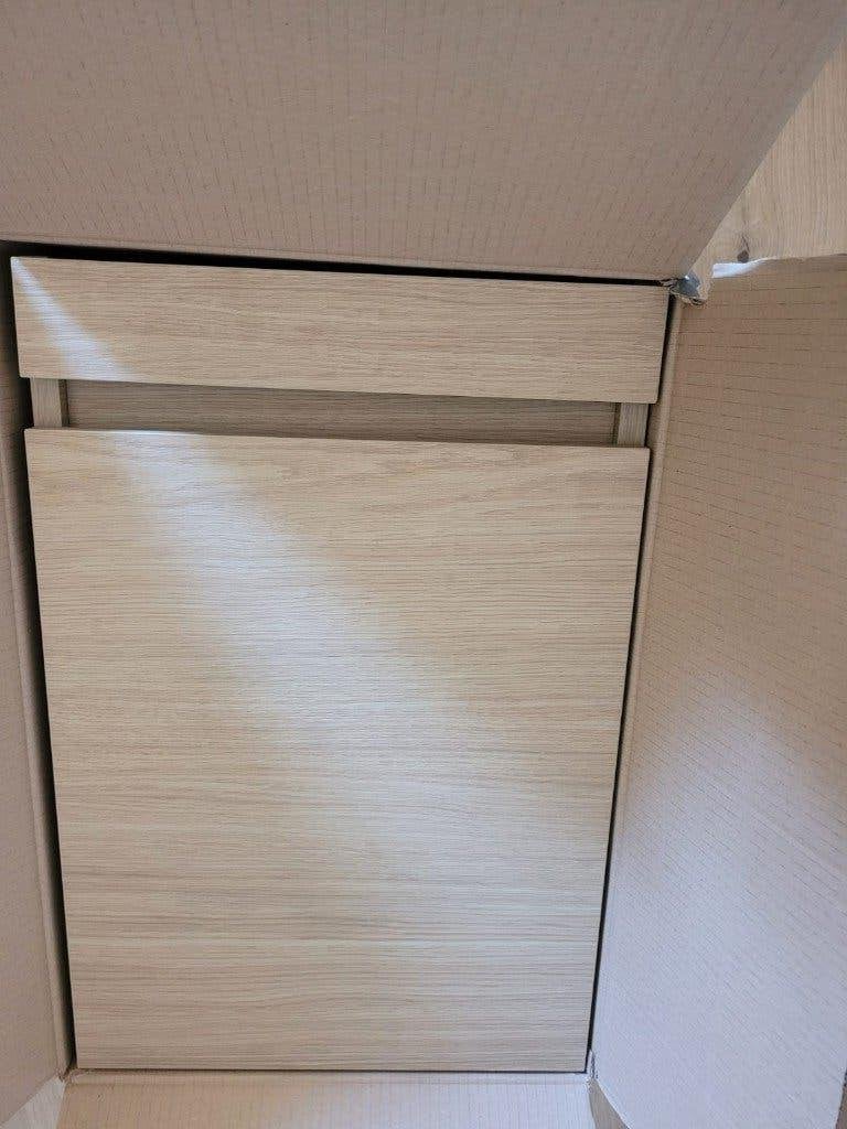 Primabad wastafelkast + keramische wastafel (nieuw), Doe-het-zelf en Verbouw, Ophalen, Nieuw, Steen, Wastafel