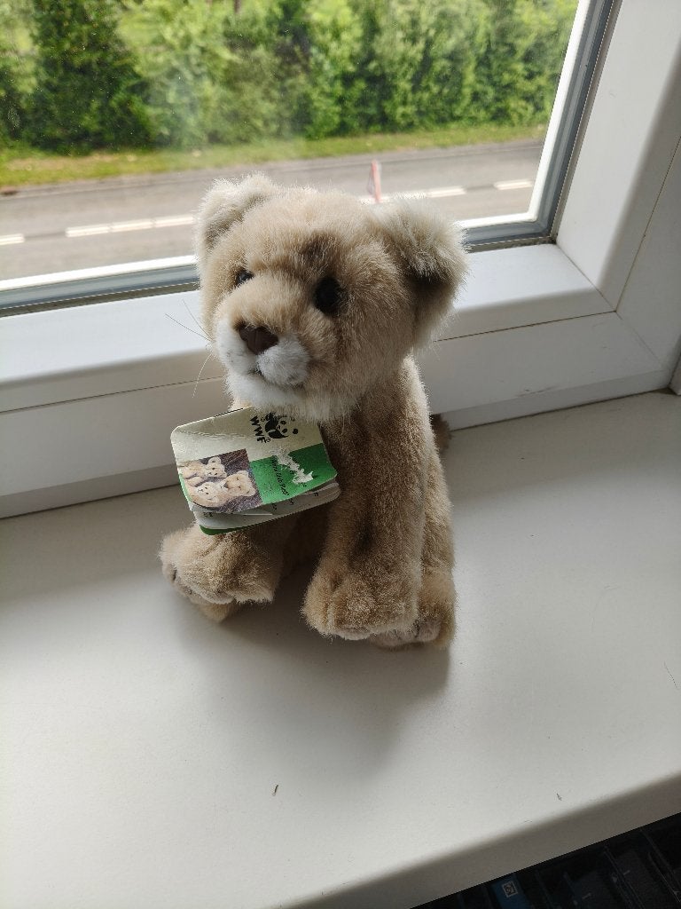 WWF leeuw knuffel / WNF / Wereld Natuur fonds, Ophalen, Nieuw, Overige typen