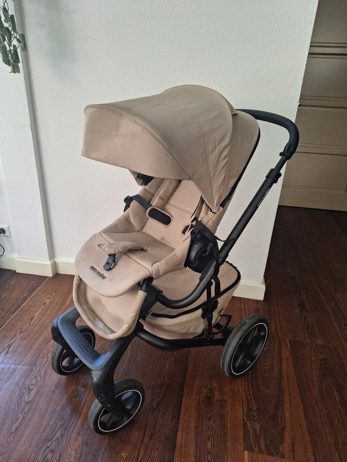 Easywalker Jimmey Combiwagen met Maxi-Cosi en accessoires, Gebruikt, Combiwagen, Verstelbare duwstang, Ophalen