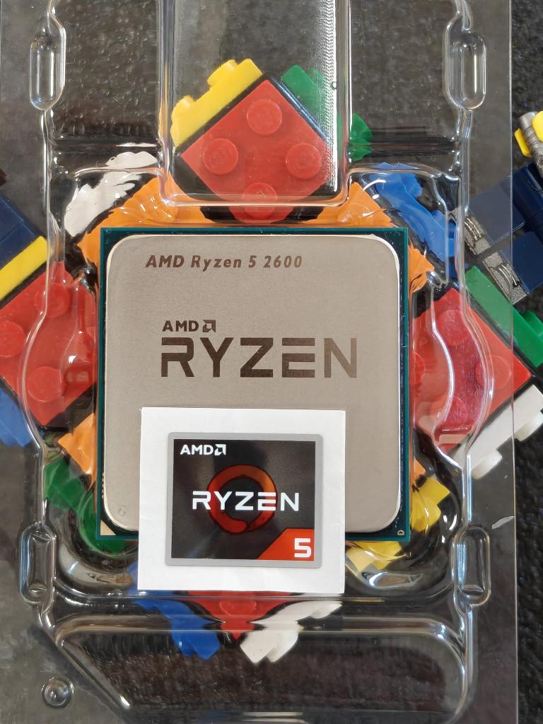 AMD Ryzen 5 2600 Processor, Computers en Software, Processors, 6-core, Zo goed als nieuw, Socket AM4, 3 tot 4 Ghz
