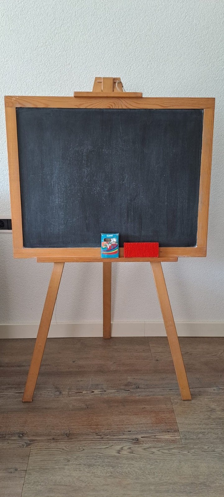 Krijt schoolbord met accessoires, Ophalen, Krijtbord