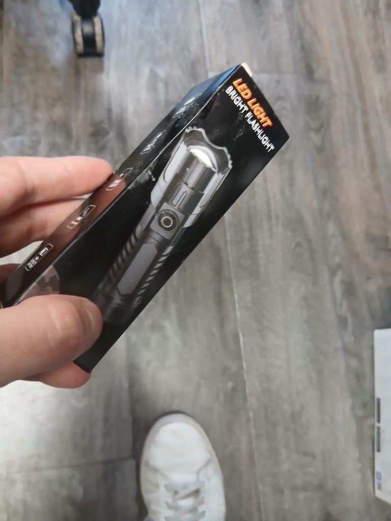 3x Ultrafelle Zaklampen - Oplaadbaar USB-C - 3 Standen, Ophalen of Verzenden, Batterij