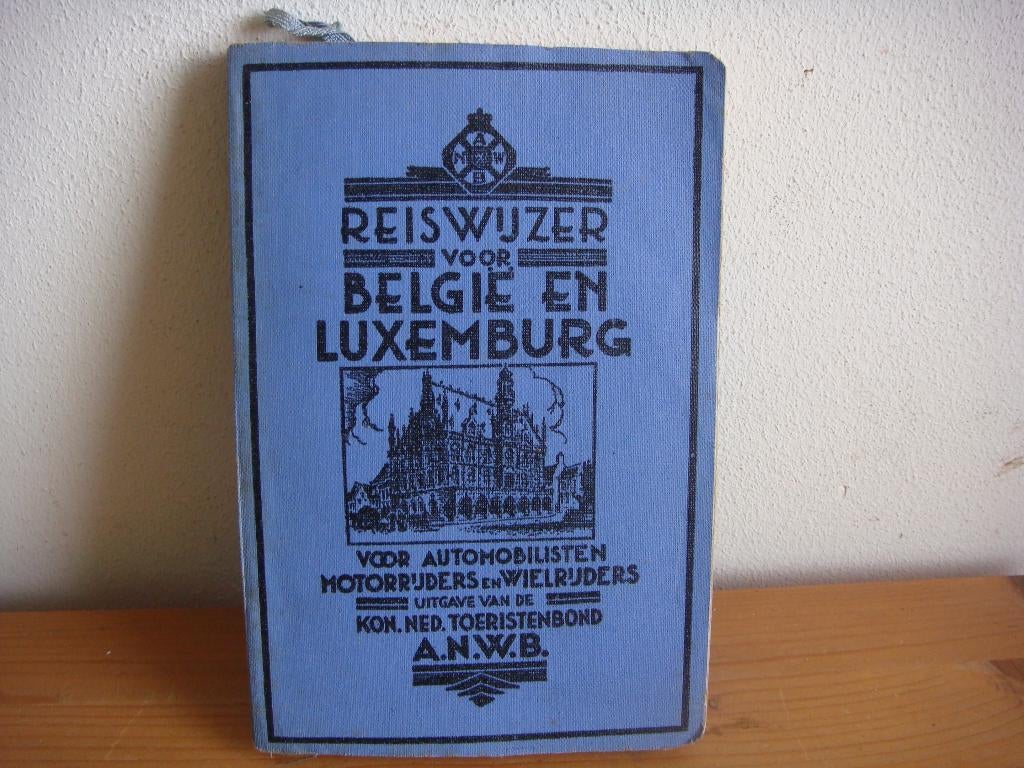 ANWB reiswijzer uit 1955, Boeken, Reisgidsen, Gelezen, Reisgids of -boek, Europa, ANWB, Ophalen of Verzenden