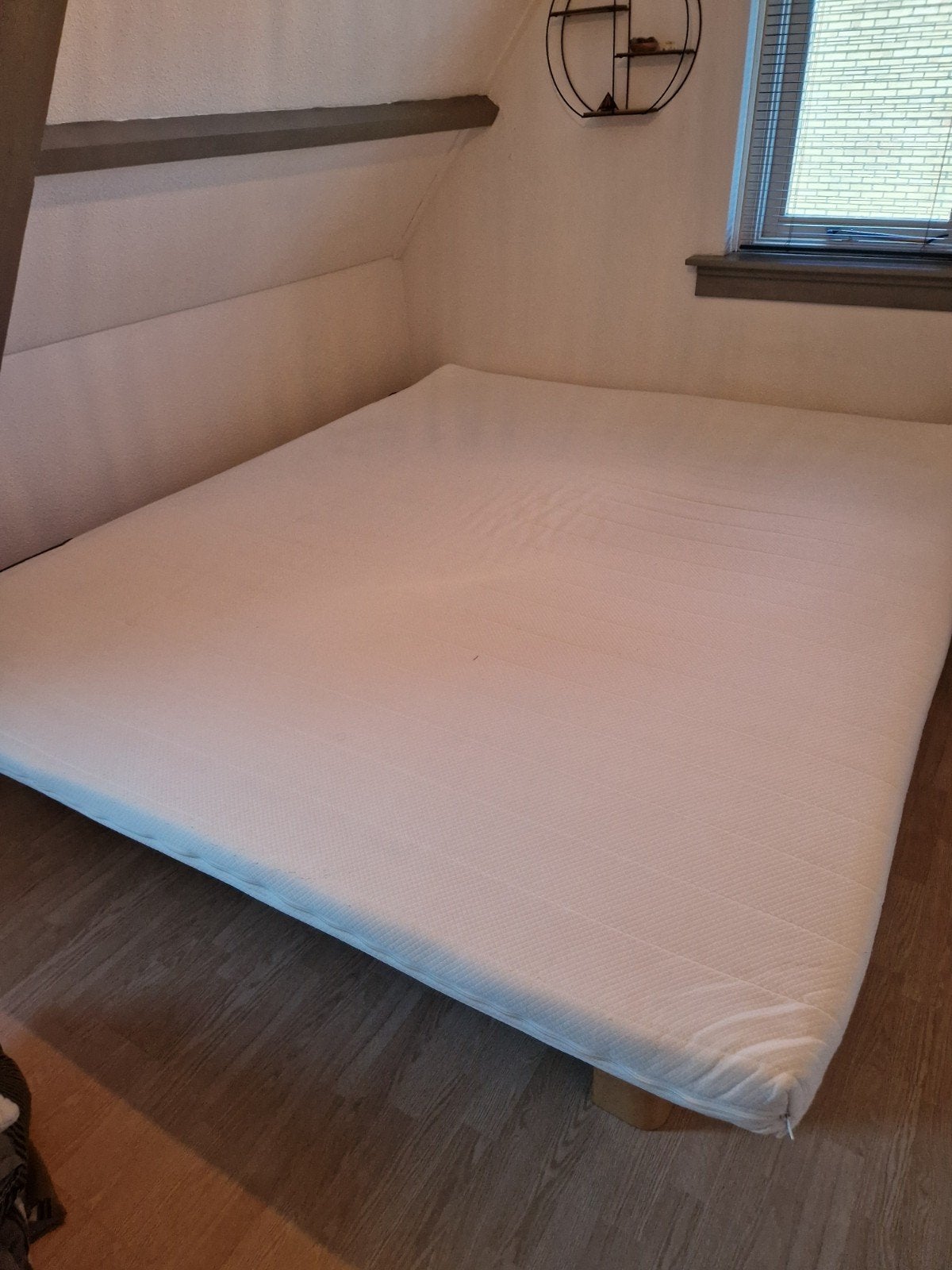 Matrastopper 180x210 - Aktieboxspring, Ophalen, Gebruikt, 210 cm, Tweepersoons
