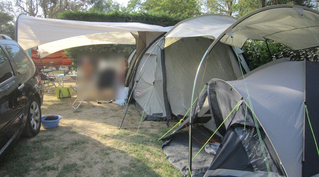 Coleman makenzie 6 persoons lichtgewicht tent. extra luivels, Caravans en Kamperen, Tenten, Ophalen, Gebruikt, Tot en met 6