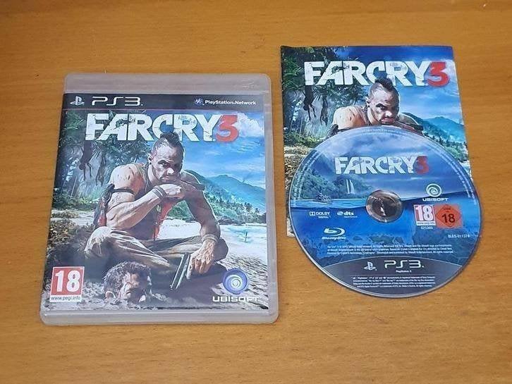 PS3 | FAR CRY 3, Avontuur en Actie, Gebruikt, Vanaf 18 jaar, 1 speler