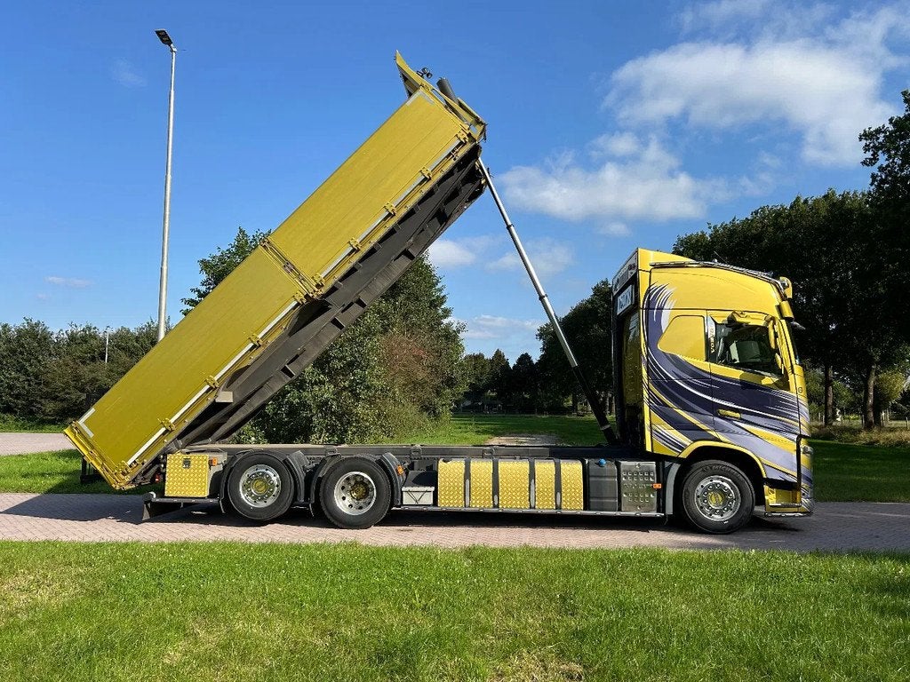 Volvo FH 520 multitransporter kipper / tipper full options, Automaat, Euro 5, Bedrijf, Diesel