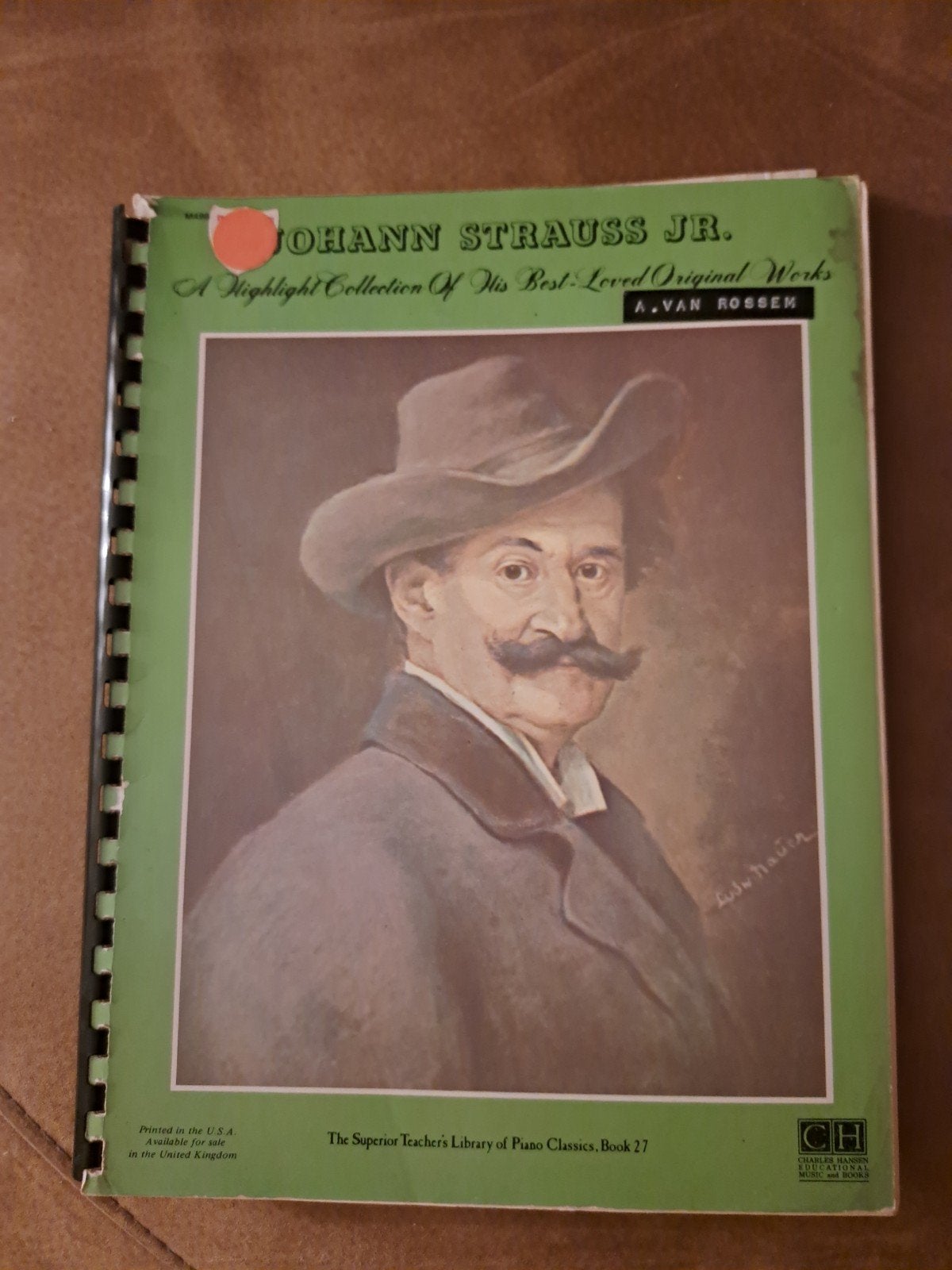 Johann Strauss Jr. - Piano Klassiek Muziekboek, Ophalen of Verzenden, Artiest of Componist, Klassiek, Piano
