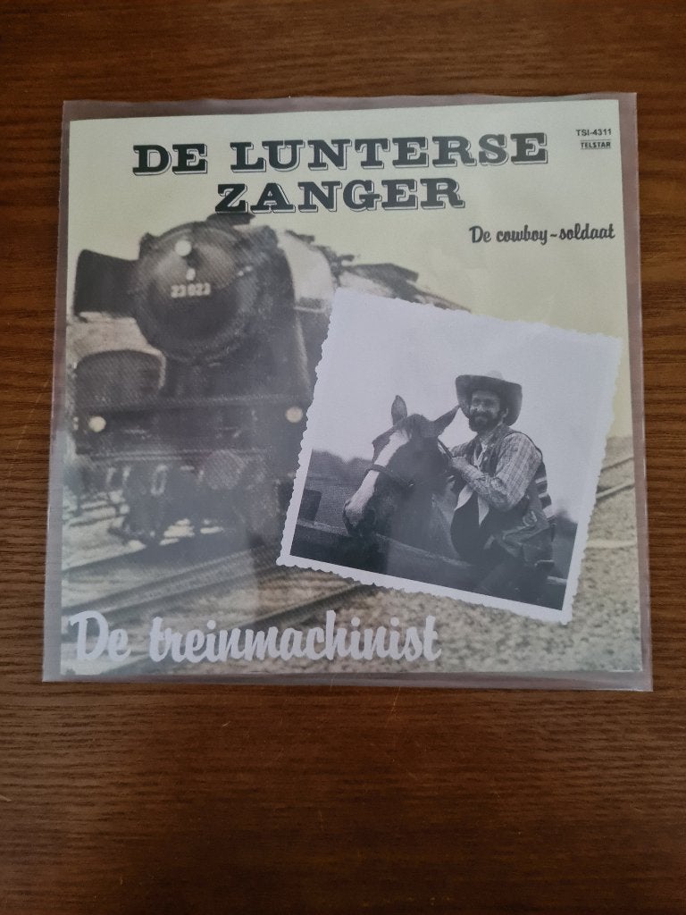 De Lunterse Zanger, Cd's en Dvd's, Ophalen of Verzenden, Zo goed als nieuw, 7 inch, Levenslied of Smartlap