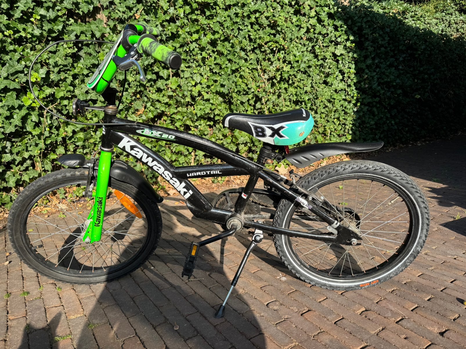 Bmx20 kawasaki fiets, Ophalen, Gebruikt, Staal, Velgrem