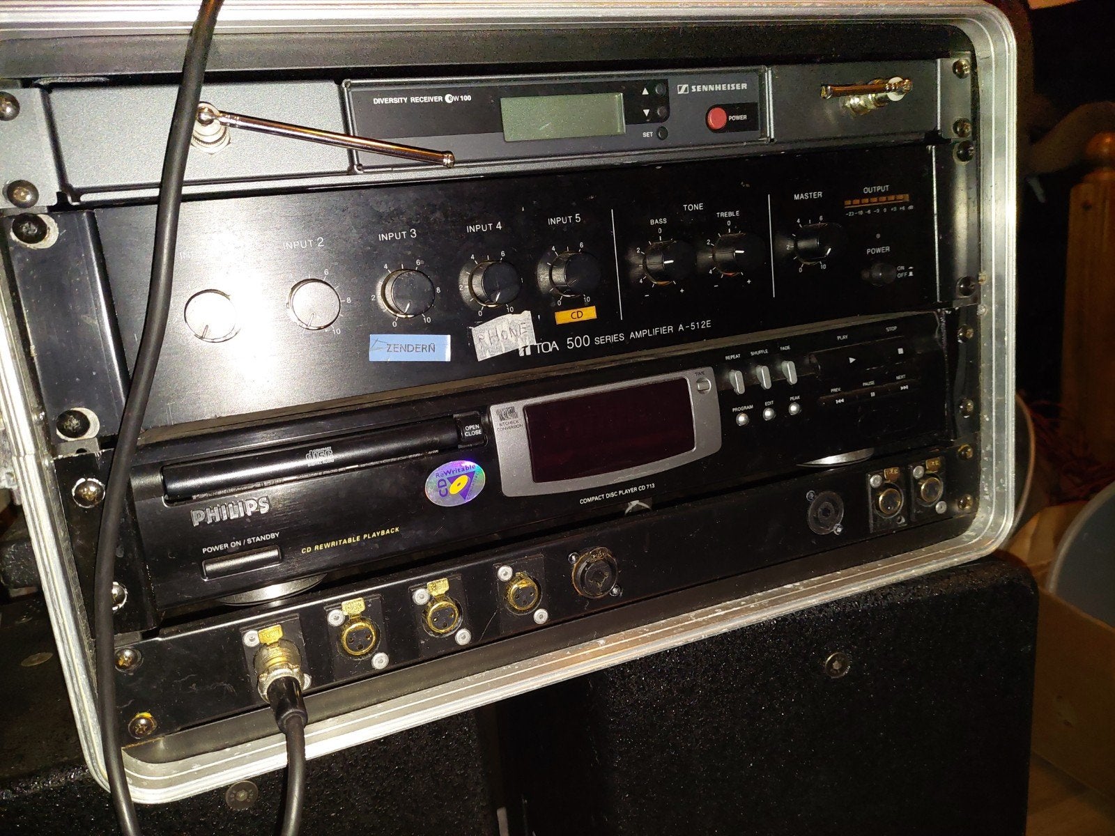 Complete Muziekset met Flightcase - Goed Functionerend, Ophalen, Gebruikt