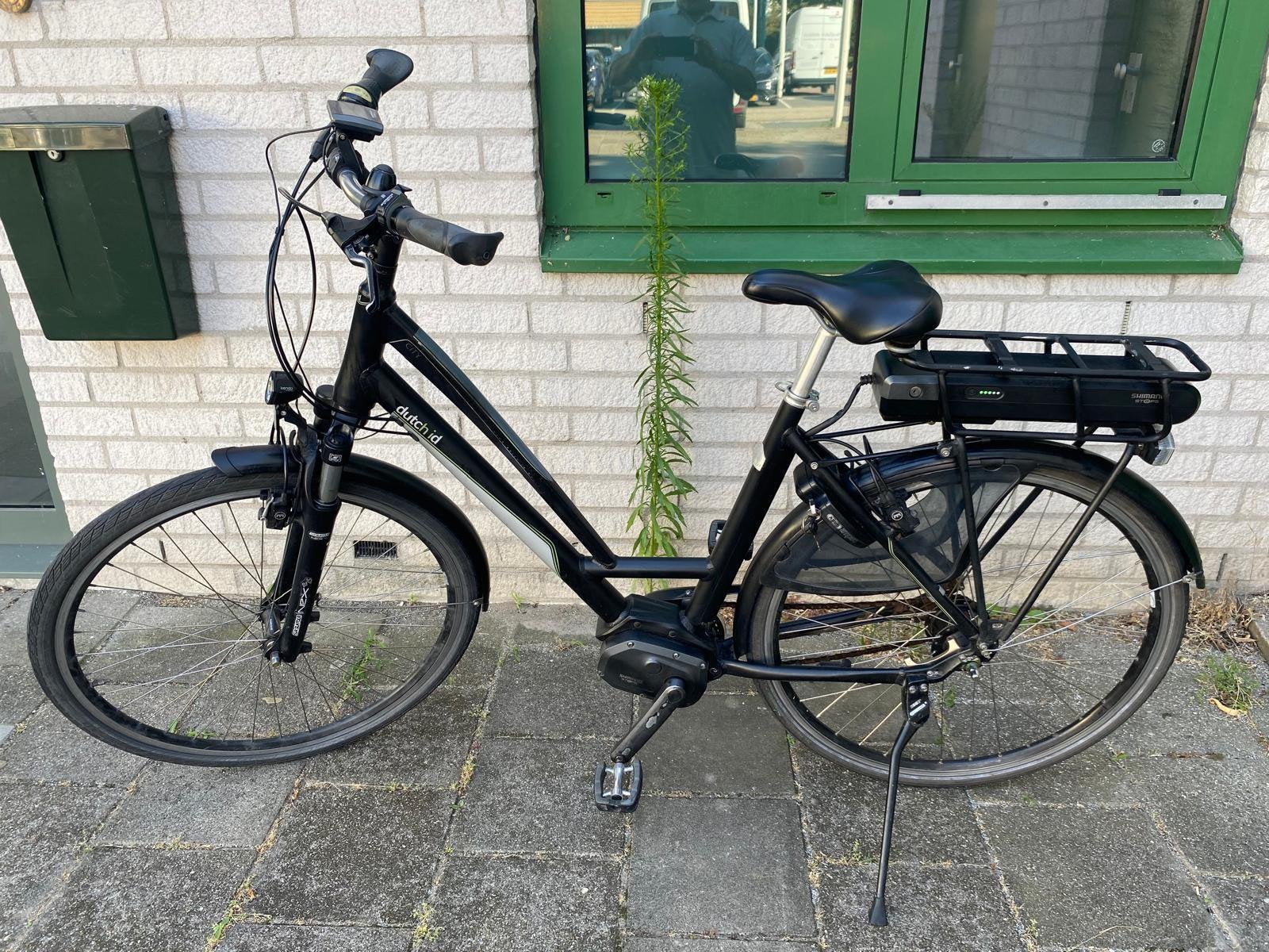 DutchID Elektrische fiets, Fietsen en Brommers, Fietsen | Dames | Damesfietsen, Ophalen, Gebruikt, Overige merken, Versnellingen