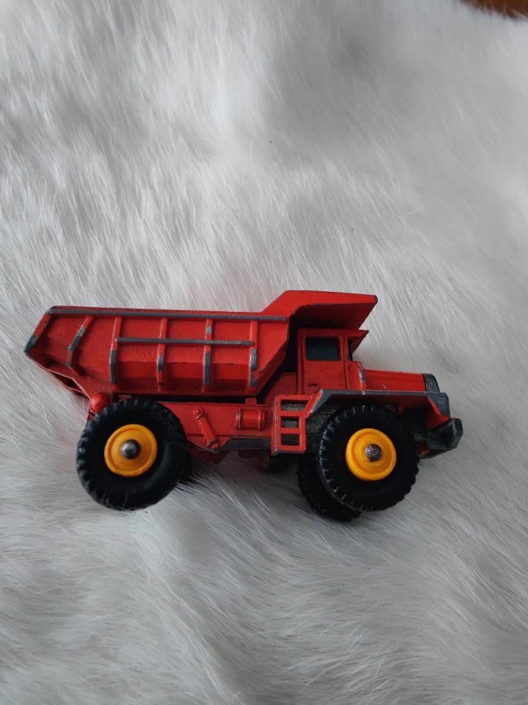 Matchbox Mack Dump Truck Jaren '60 - 7 cm, Ophalen of Verzenden, Gebruikt