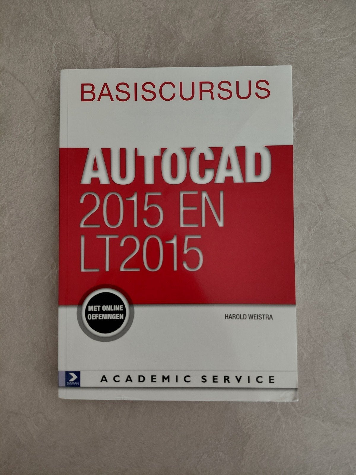 Harold Weistra - AutoCAD 2015 en LT 2015, Ophalen of Verzenden, Zo goed als nieuw, Harold Weistra