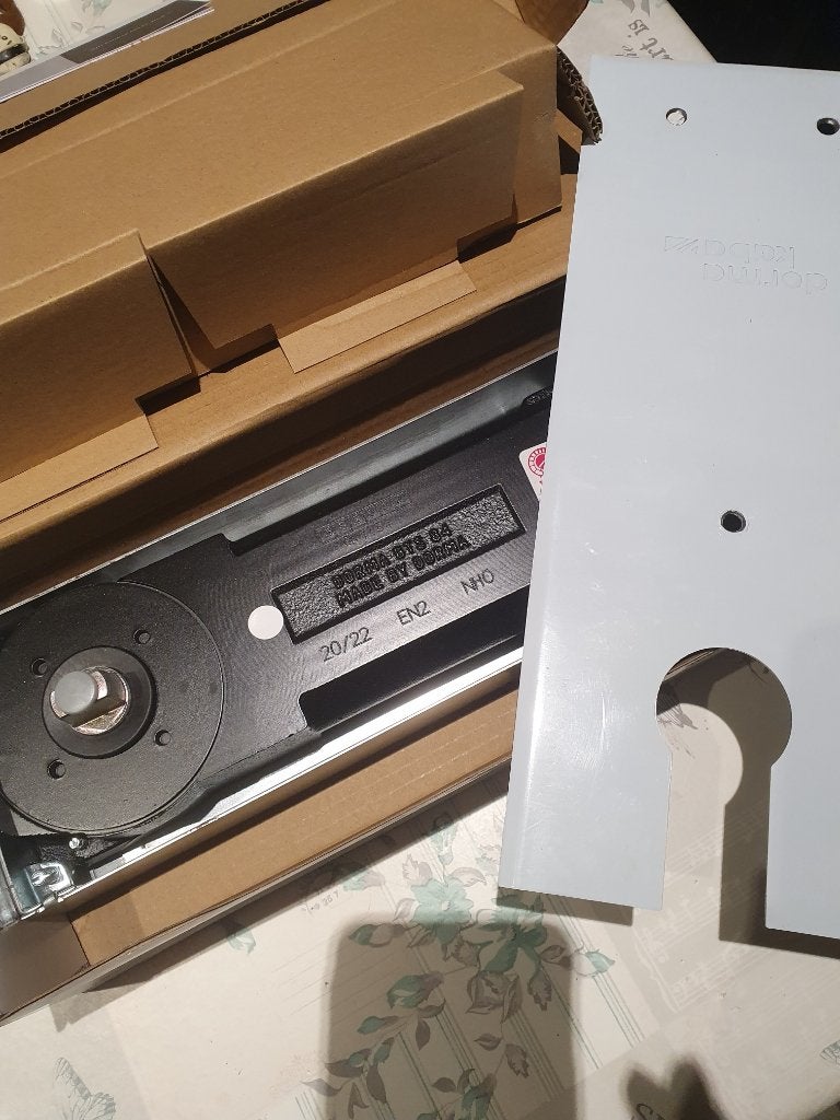 dorma vloerveren BTS84, BTS75v, BTS80, DC420 Nieuw, Ophalen of Verzenden, Nieuw, Rvs, Scharnier