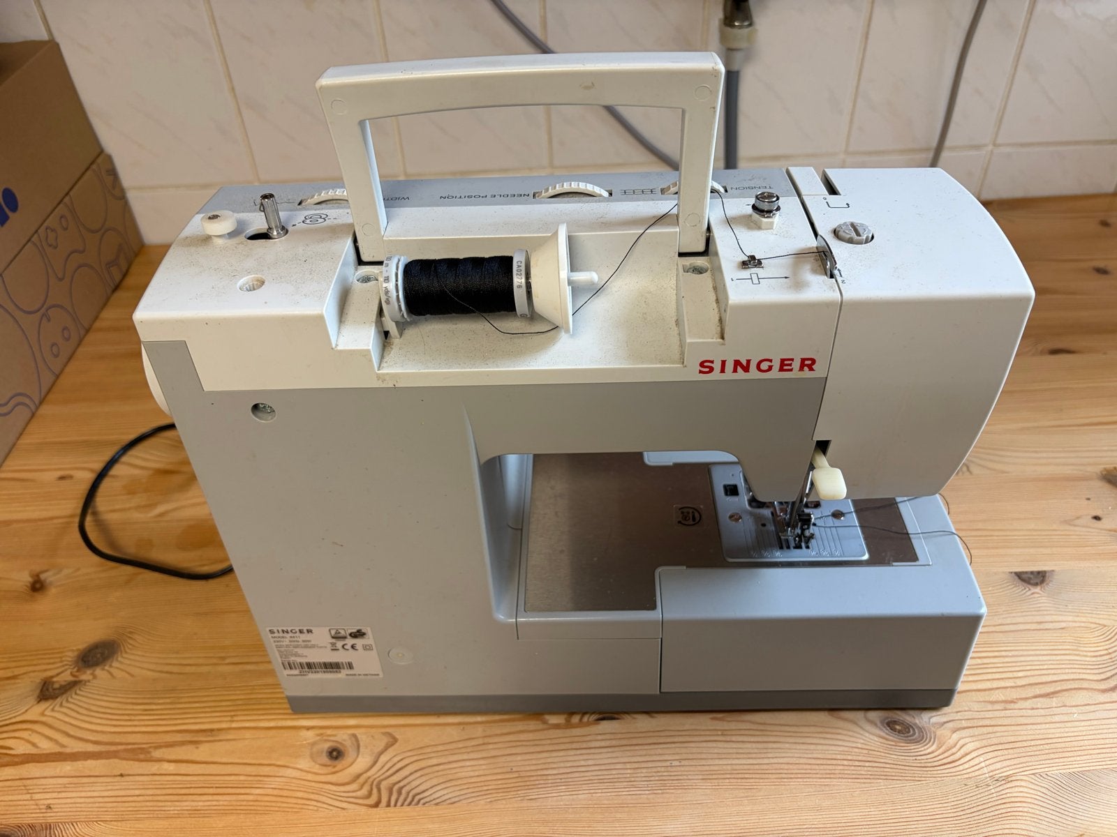Singer Heavy Duty Naaimachine - Zo goed als nieuw, Singer, Ophalen of Verzenden, Industrieel, Naaimachine
