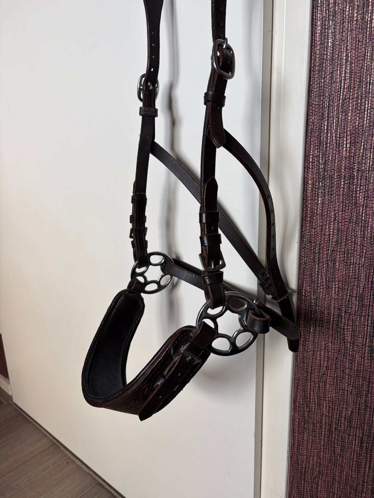 Western Hackamore Jack MD Equestrians full, Dieren en Toebehoren, Ophalen of Verzenden, Zo goed als nieuw, Western, Full