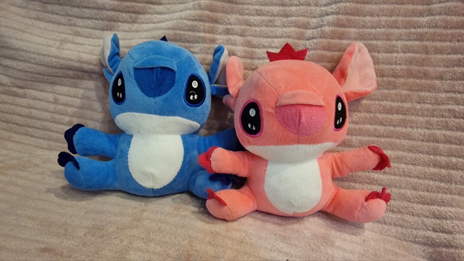 Stitch en Angel knuffels - Disney Lilo & Stitch, Disney, Disney, Overige typen, Ophalen of Verzenden