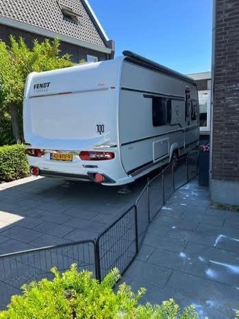 Fendt Bianco Active 515 SD, Caravans en Kamperen, Caravans, Standaardzit, Vast bed, Particulier, Fendt