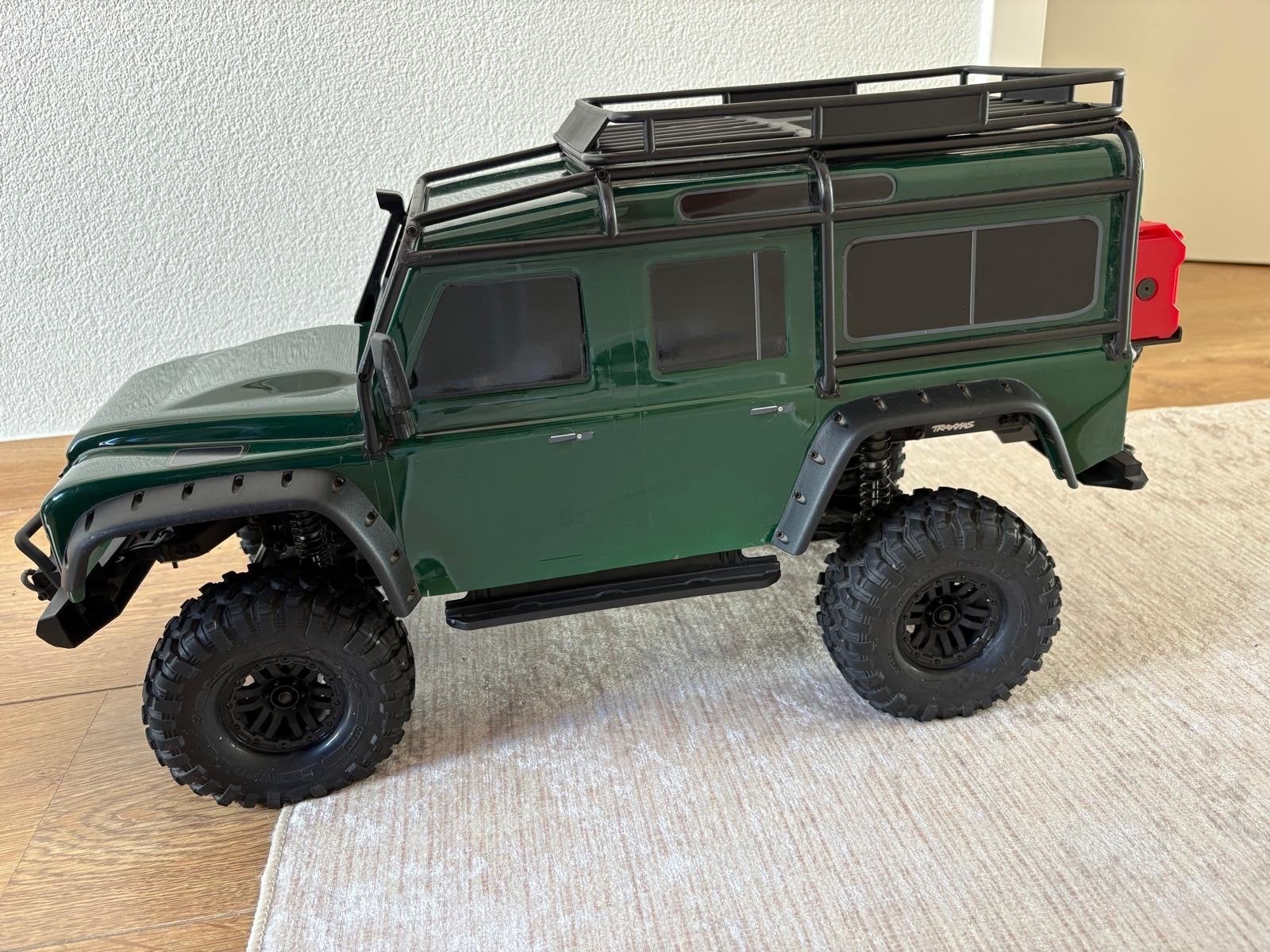 Traxxas TRX-4 Land Rover Defender RC Crawler, Elektro, Auto offroad, Ophalen of Verzenden, Zo goed als nieuw