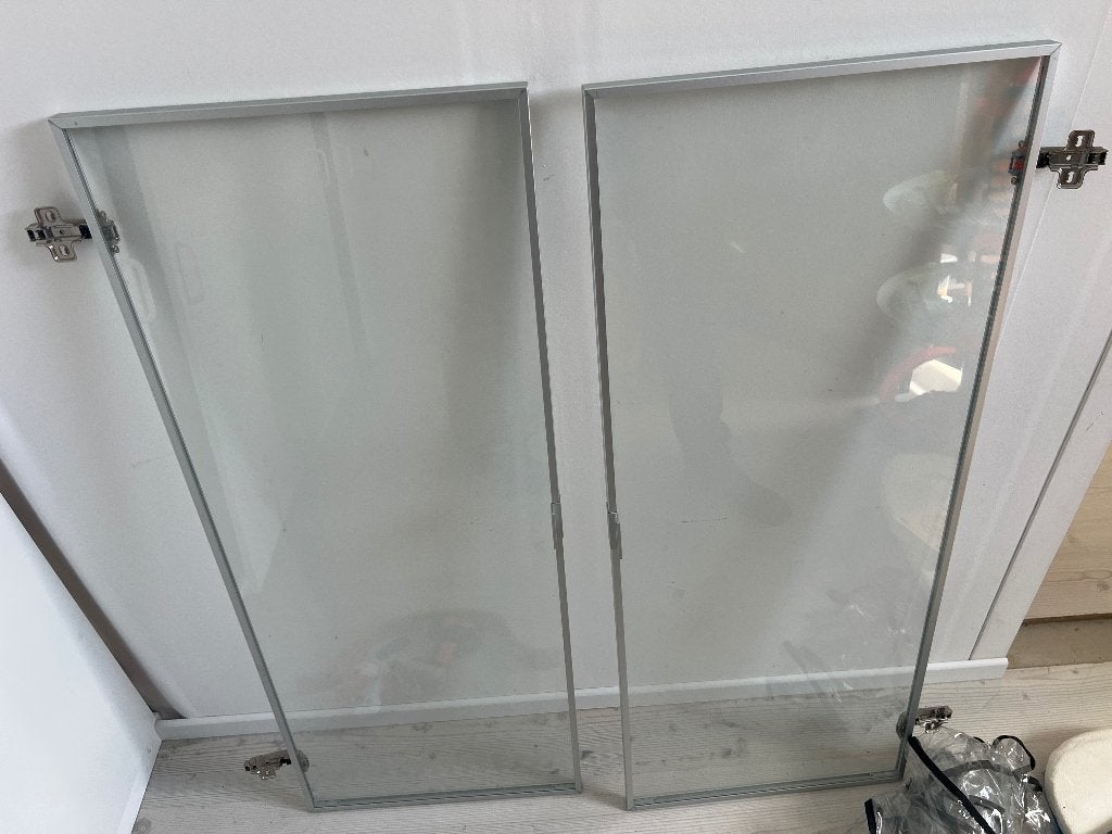 glazen deurtjes IKEA, Ophalen, 25 tot 50 cm, 50 tot 100 cm, Minder dan 100 cm