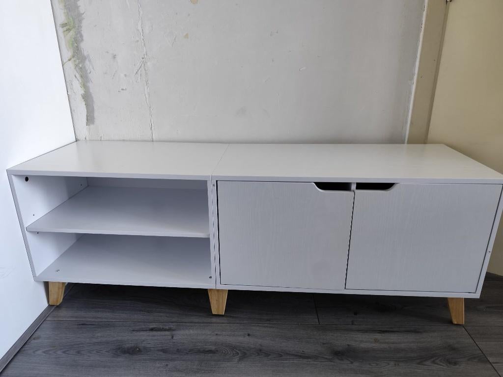 Tv meubel, Ophalen, 100 tot 150 cm, Nieuw, 50 tot 100 cm