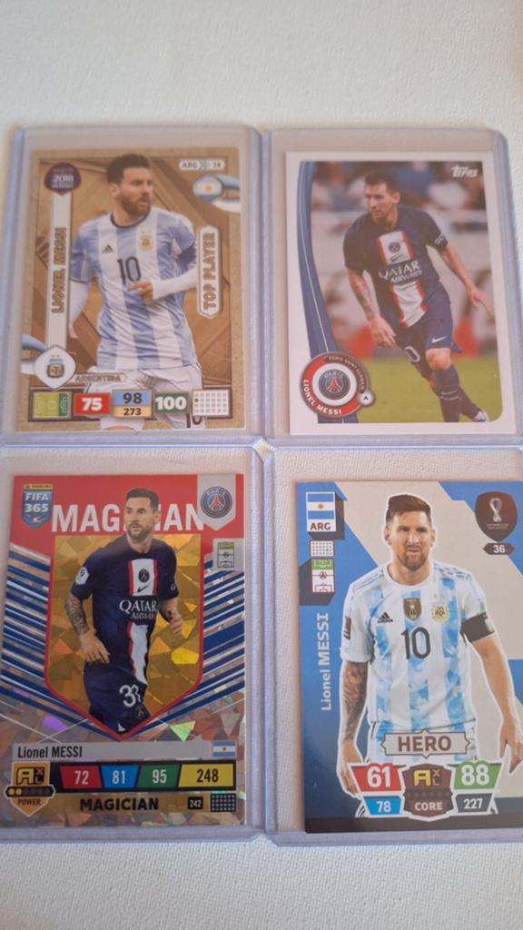 Lionel Messi Voetbal Kaart Collectie - Diverse Edities, Verzamelen, Ophalen of Verzenden, Zo goed als nieuw, Buitenlandse clubs