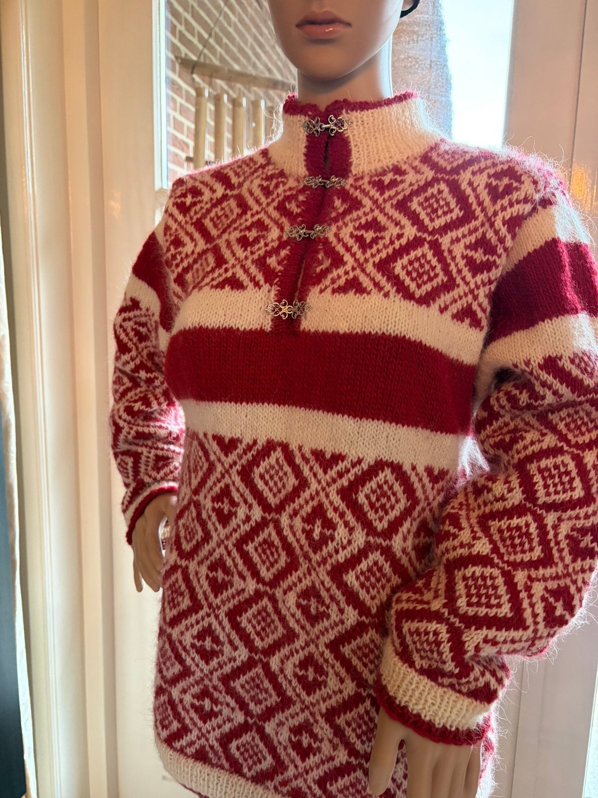 IJslandse truien, Ophalen of Verzenden, Nieuw, Maat 38/40 (M), Rood