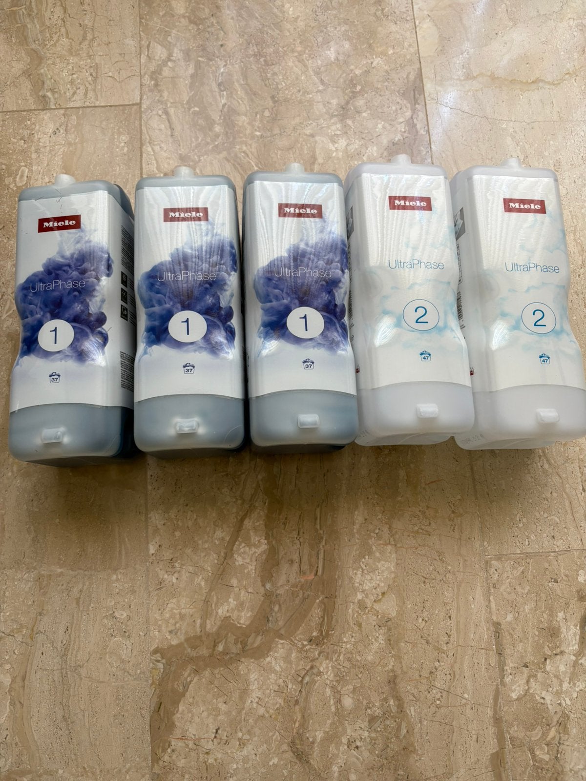 Miele ultraphase twindos fase1 ( 3 stuks) fase 2 ( 2 stuks), Ophalen of Verzenden, Nieuw