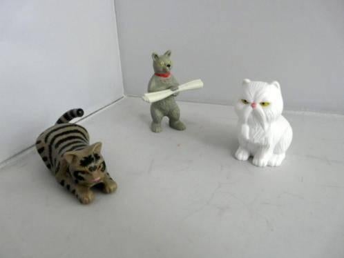 Katten en Poezen # 3 stuks (zie foto), Ophalen of Verzenden, Zo goed als nieuw