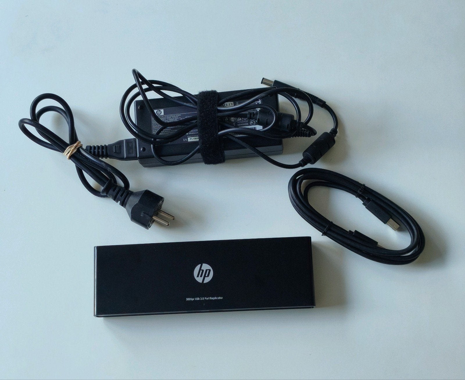 HP 3005pr USB 3.0 Port Replicator Docking Station, Ophalen of Verzenden, Gebruikt