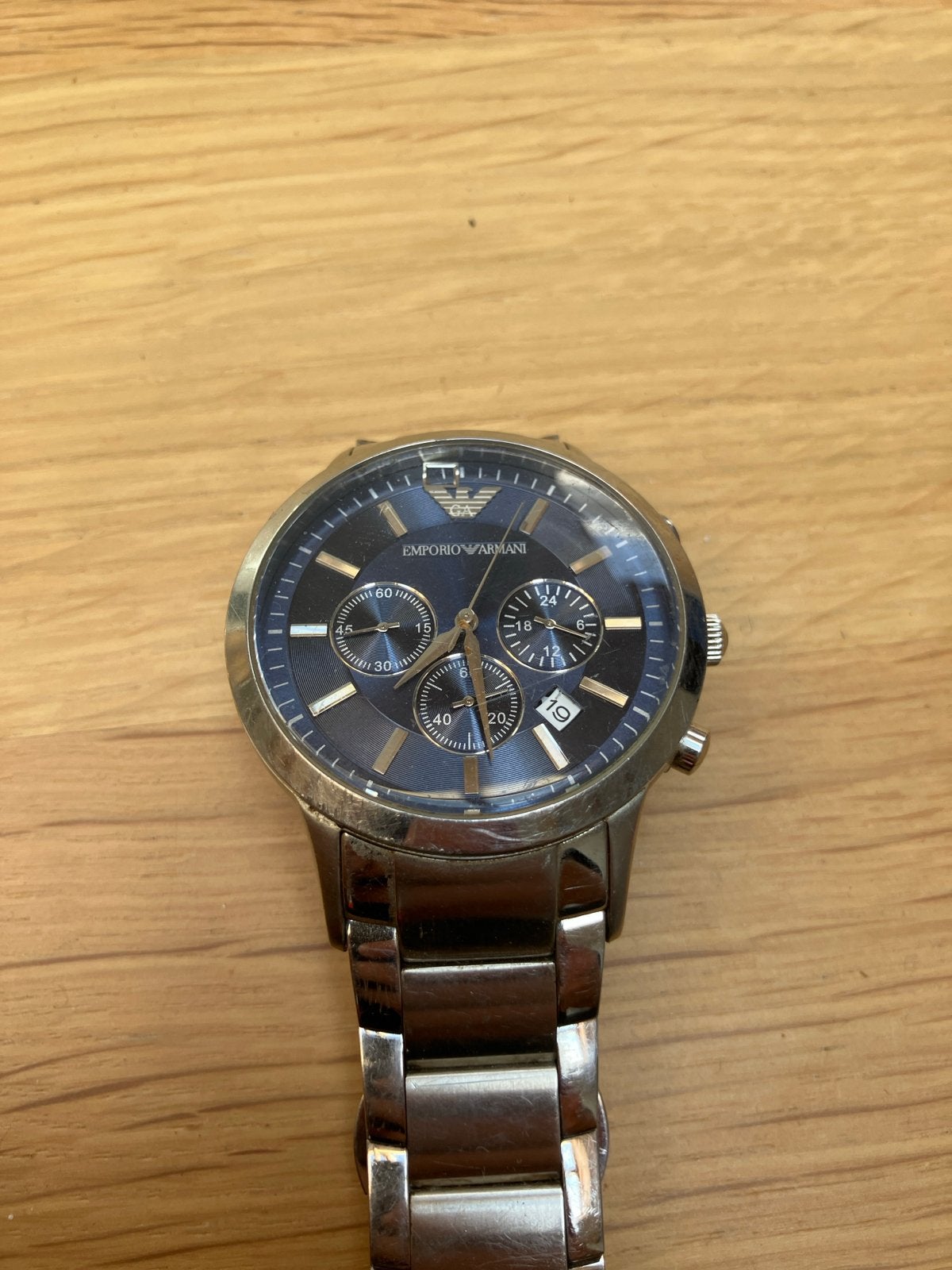 Emporio Armani Herenhorloge - Stijlvol en Tijdloos, Sieraden, Tassen en Uiterlijk, Horloges | Heren, Overige merken, Gebruikt