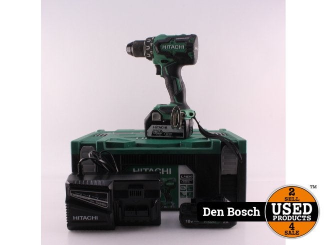 Hitachi DS18DBSL Schroef/Boormachine | 2X Accu/Lader, Hitachi, Zo goed als nieuw, Support@hitachi.com, Hitachi, Ltd.
6-6, Marunouchi 1-chome, Chiyoda-ku
Tokyo 100-8280
Japan