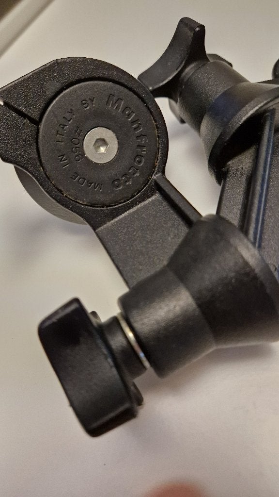 Manfrotto 3D Junior Pan/Tilt Tripod Head / kop, Gebruikt, Ophalen of Verzenden, Statiefkop, Inklapbaar