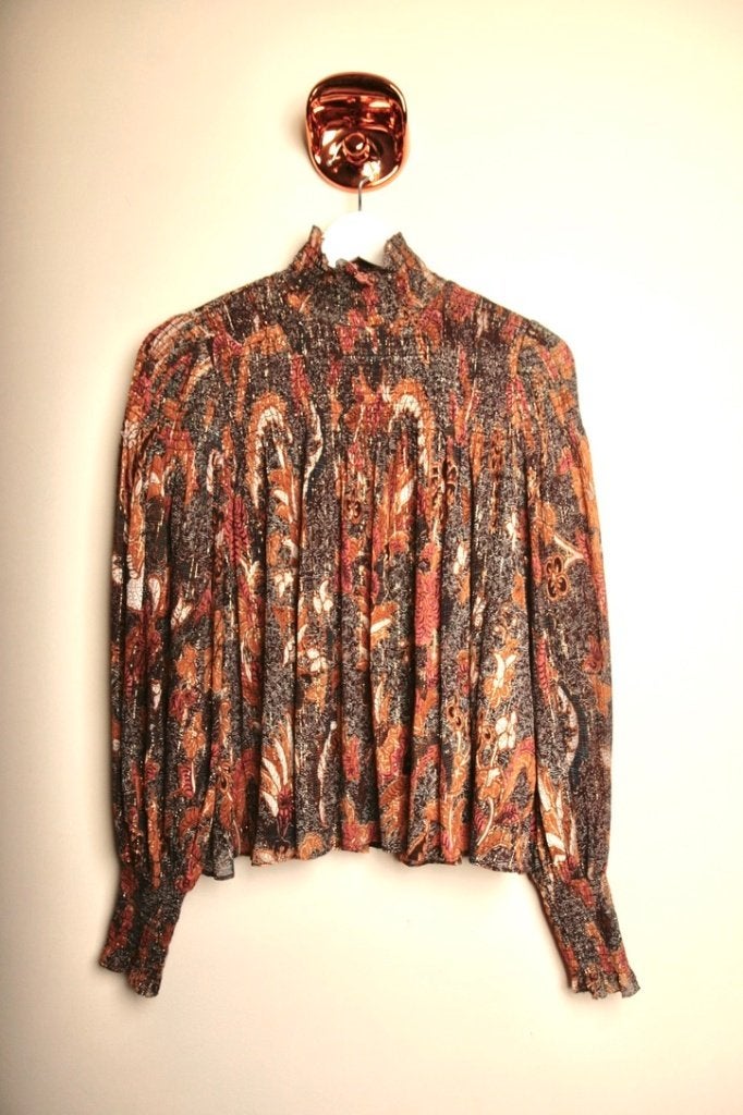 ULLA JOHNSON Prachtige top Maat S Nieuw! Winkelprijs € 500,-, Kleding | Dames, Bruin, Nieuw, Ophalen of Verzenden, Maat 36 (S)
