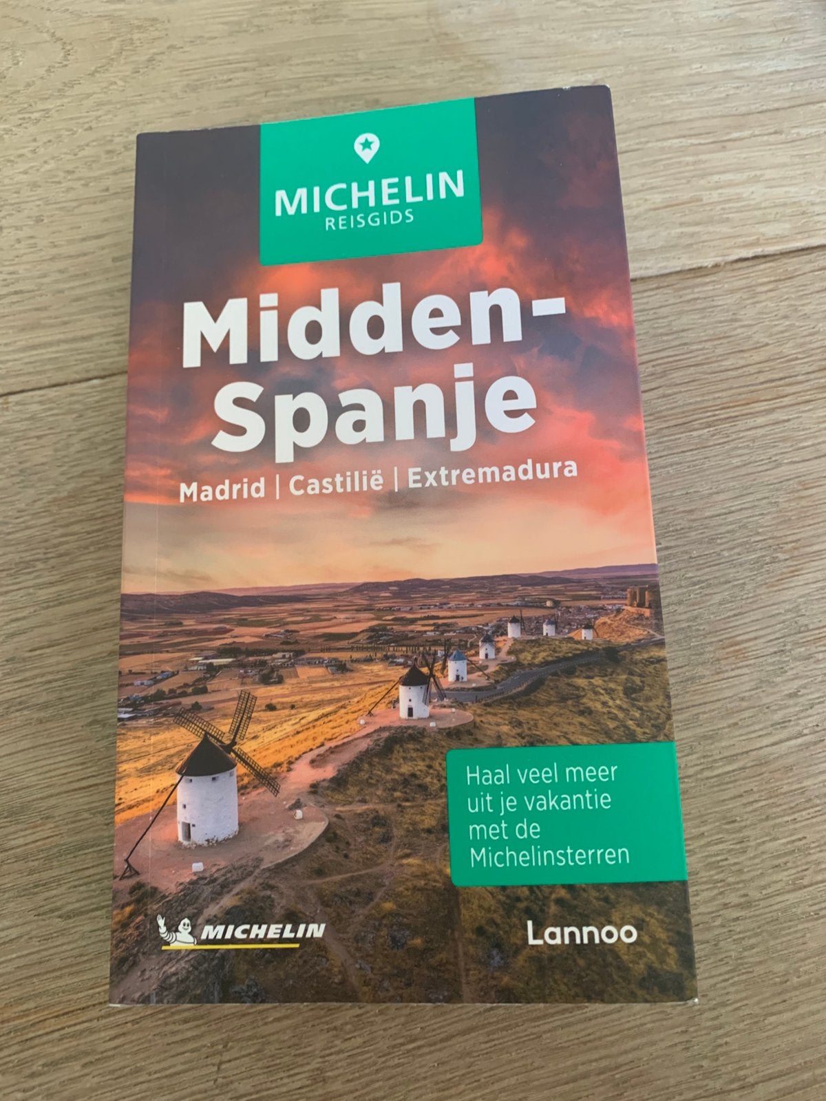 Michelin reisboek Midden Spanje, Michelin, Europa, Ophalen of Verzenden, Zo goed als nieuw